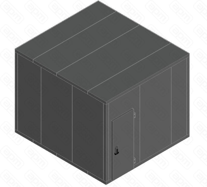 КАМЕРА 100ММ POLAIR КХН-2534 3200Х3500Х2760