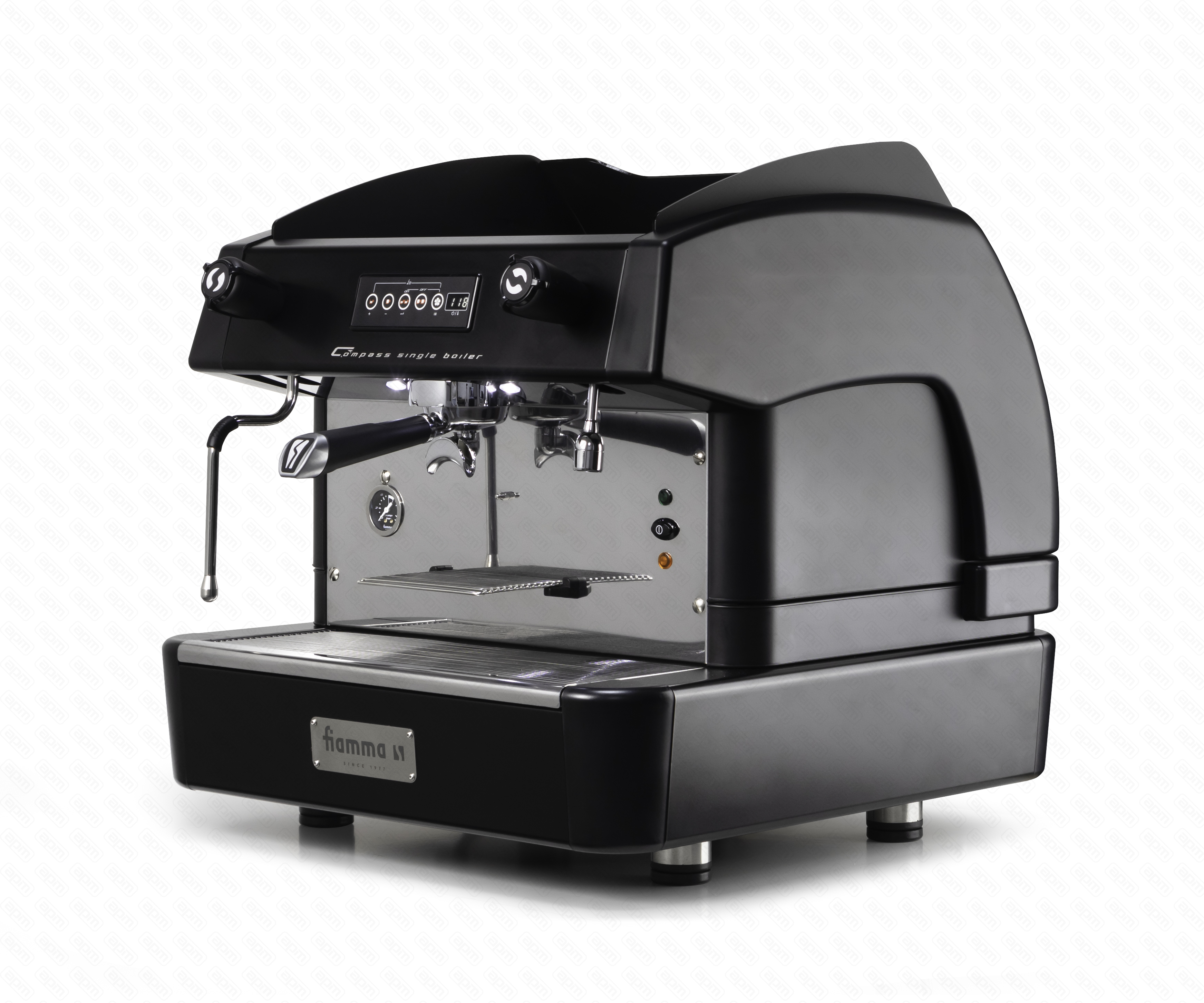 Кофемашина рожковая FIAMMA COMPASS 1 SE TC BLACK автомат 1 группа COFFEE MACHINE COMPASS 1 SE TC BLACK
