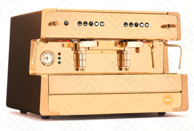 Кофемашина рожковая CIME CO-05 A 2gr 2 группы E61 автомат золотая COFFEE MACHINE CIME CO-05 A 2GR TOTAL GOLD