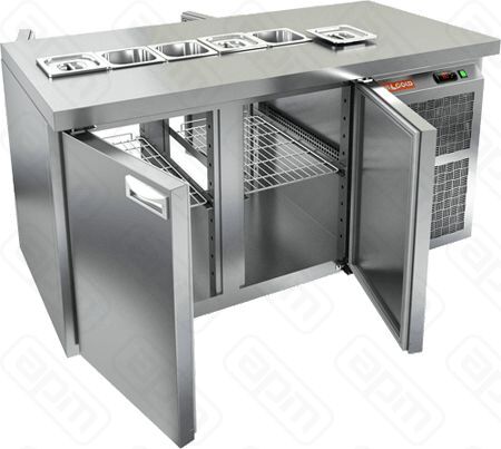 СТОЛ ДЛЯ САЛАТОВ HICOLD SL2T-11GN 16