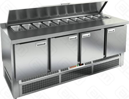 СТОЛ ДЛЯ САЛАТОВ HICOLD SLE1-1111SN С КРЫШК