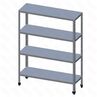 Стеллаж кухонный Технологии Юга СТК - 1000500-ЮТ