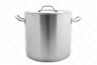 Кастрюля нерж с тройным дном 450x450мм объем 715L с двручками 101308 Viatto