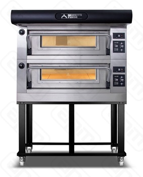 ПЕЧЬ ПОДОВАЯ ДЛЯ ПИЦЦЫ MORETTI FORNI P80E  ЗОНТ  СТЕНД С НАПРАВЛЯЮЩИМИ