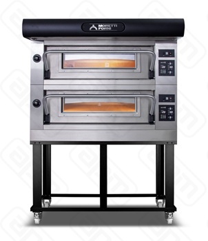 ПЕЧЬ ДЛЯ ПИЦЦЫ MORETTI FORNI AMALFIB 2 УРОВНЯ  ПОДСТАВКА