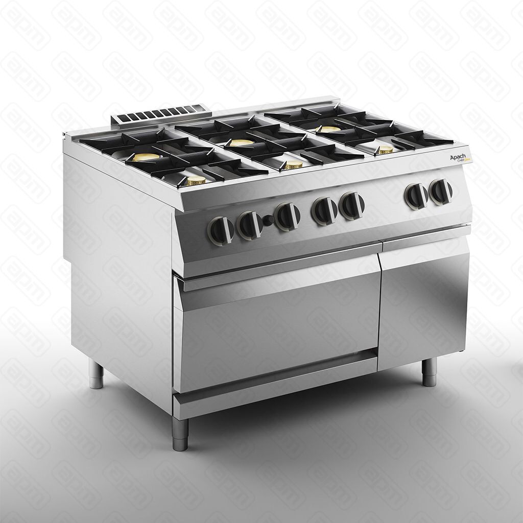 ПЛИТА ГАЗОВАЯ 6 КОНФОРОЧН 900 СЕРИИ APACH CHEF LINE SLRRG129FGCS