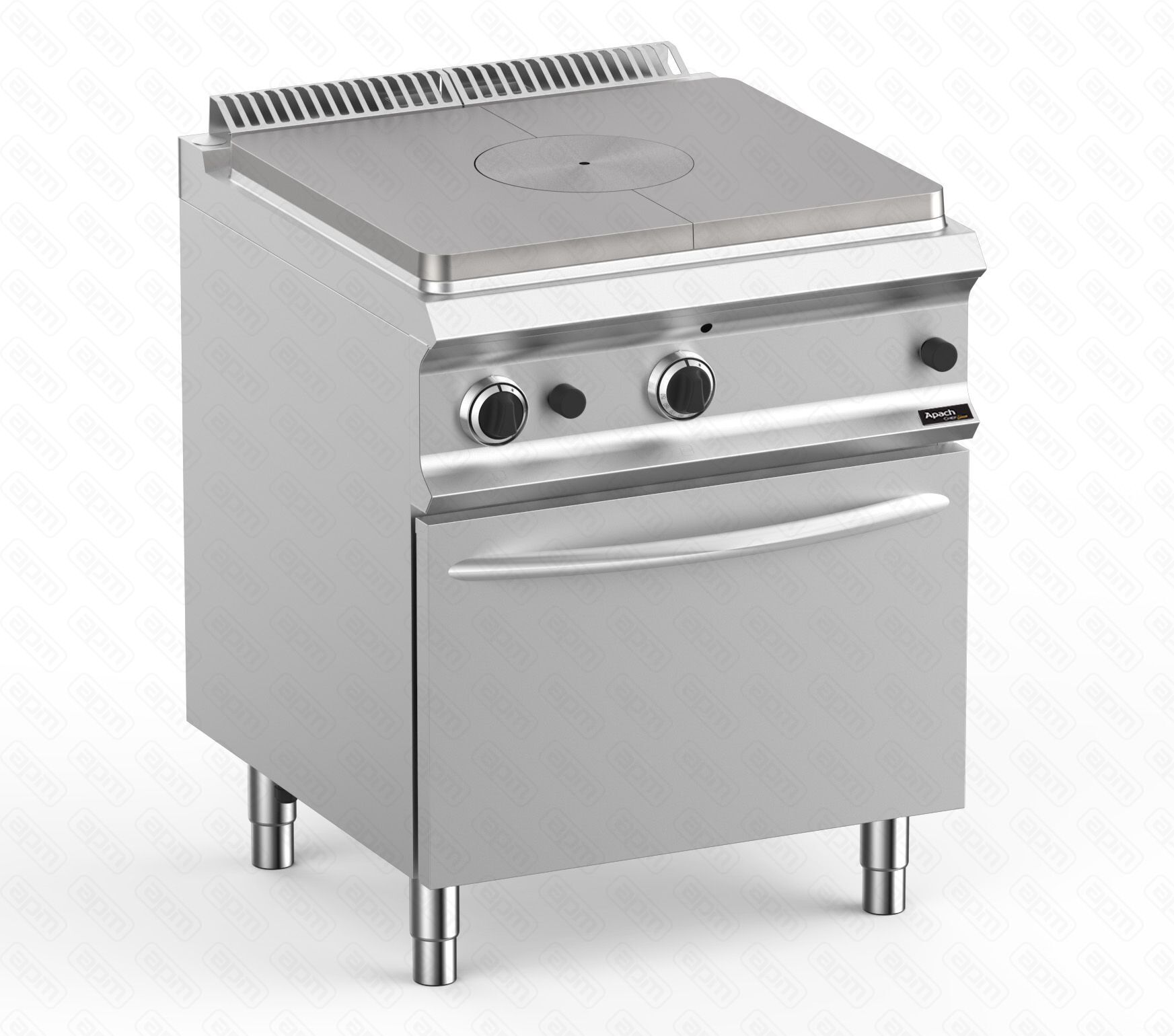 ПЛИТА СО СПЛОШНОЙ ПОВЕРХНОСТЬЮ ГАЗОВАЯ 700 СЕРИИ APACH CHEF LINE GLRSTG77FGP