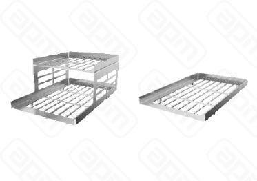 ПОЛКА ДЛЯ ПОДОГРЕВА ДЛЯ ПЕЧИ HJX-PRO-L175-T JOSPER 230002