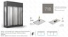 ШКАФ ВИННЫЙ ENOFRIGO WINE LIBRARY 20 3V DX-SX 3P H2600 VT F СЕРЫЙПОЛКИ RПОЛКИ T