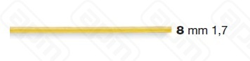 ФОРМА LA MONFERRINA ДЛЯ DOLLY  PNUOVA SPAGHETTI 17 MM 8 БРОНЗА