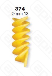 ФОРМА LA MONFERRINA ДЛЯ DOLLY  PNUOVA FUSILLI 13 ММ ДИАМЕТР 374 БРОНЗА
